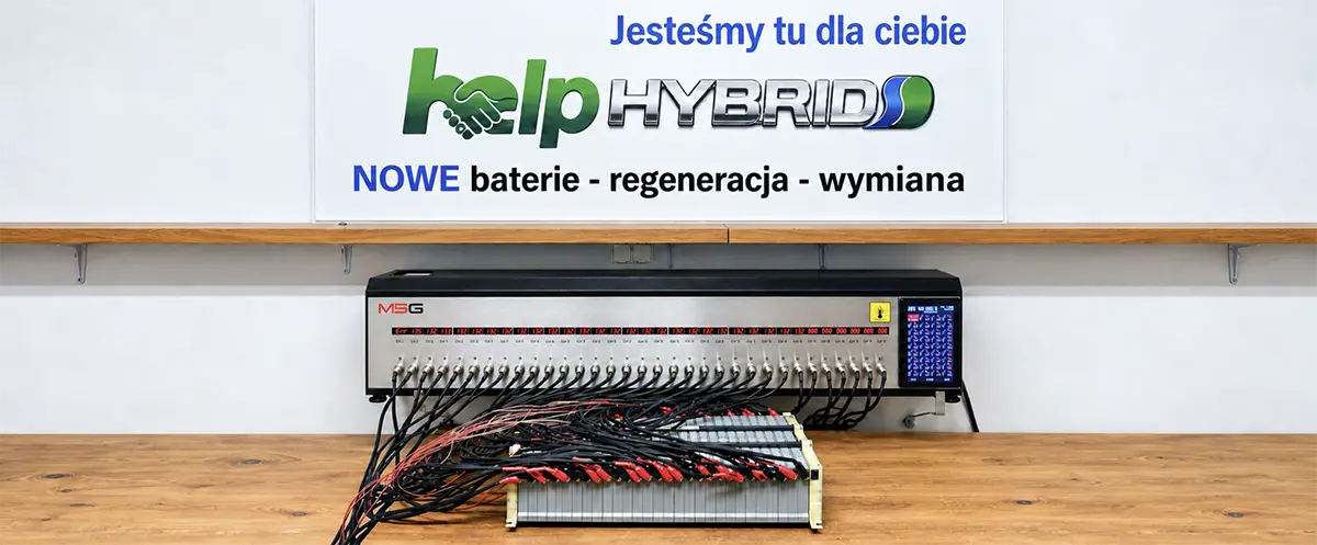 stanowisko regeneracji baterii hybrydowych